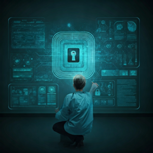 AI securing healthcare data