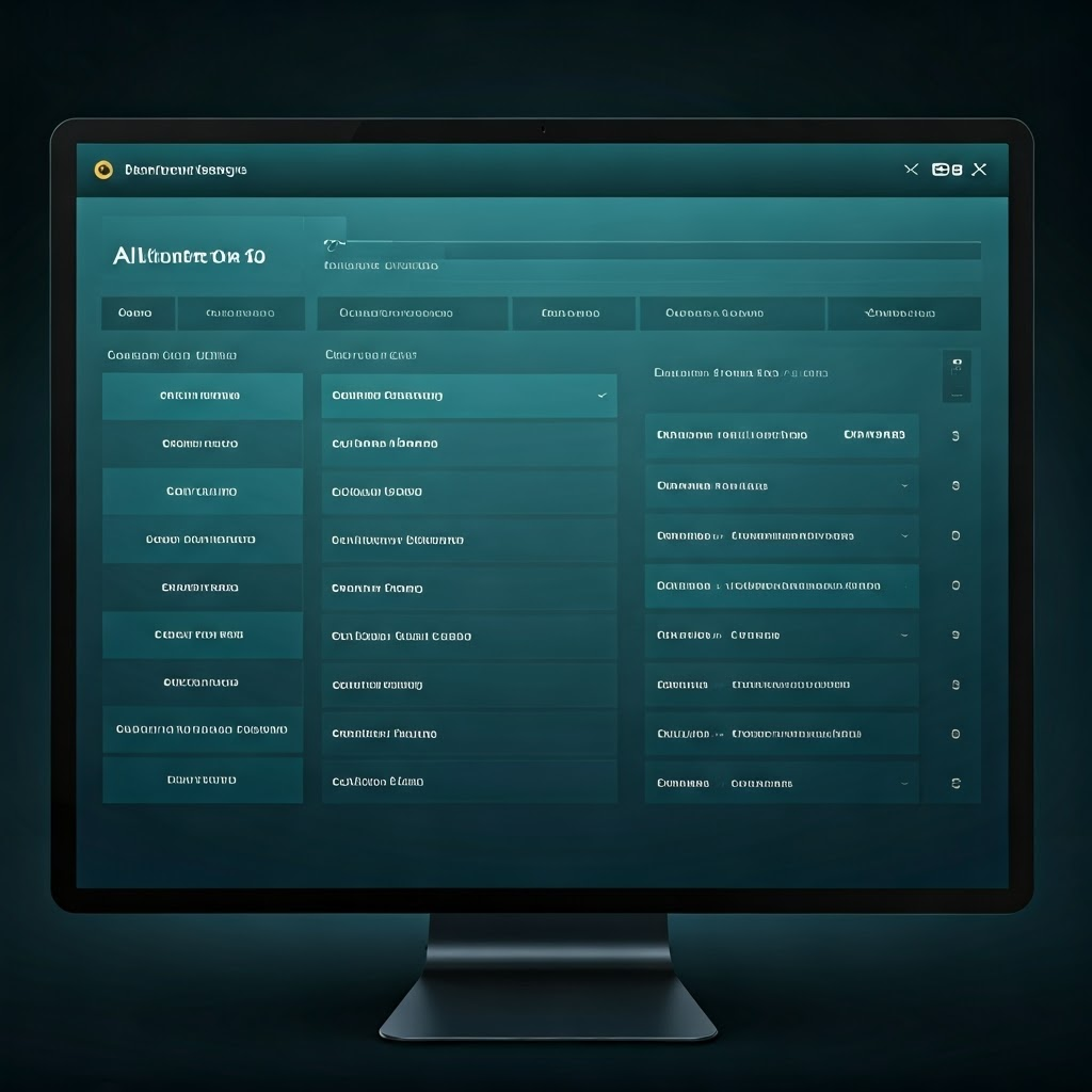 AI-enhanced Real Estate CRM software dashboard